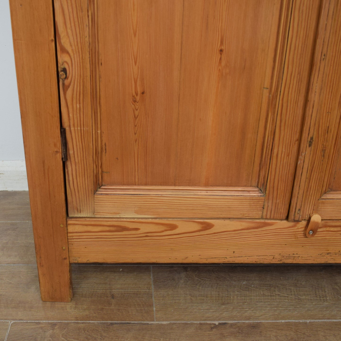 Antique Pine Linen Cupboard