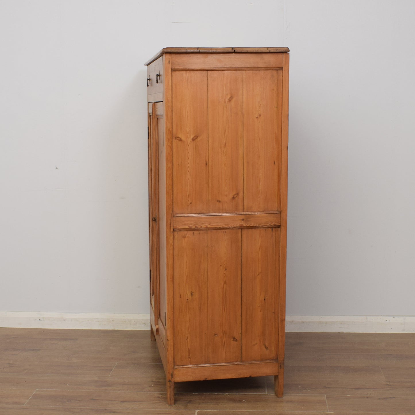 Antique Pine Linen Cupboard