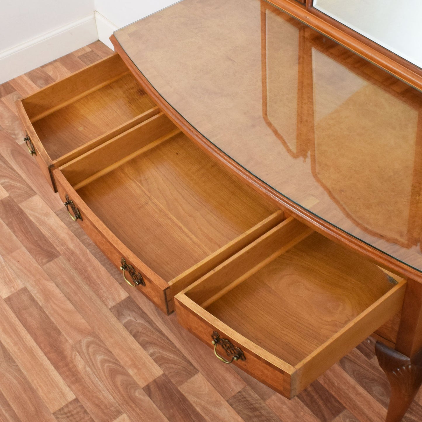 Restored Walnut Dressing Table
