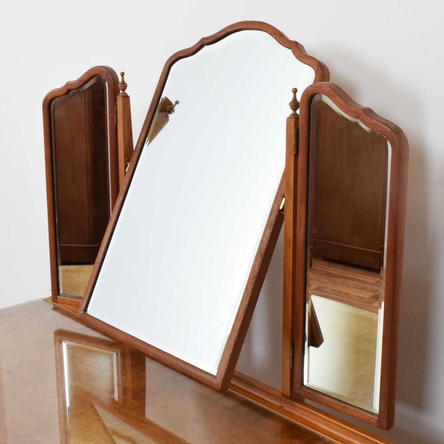 Restored Walnut Dressing Table