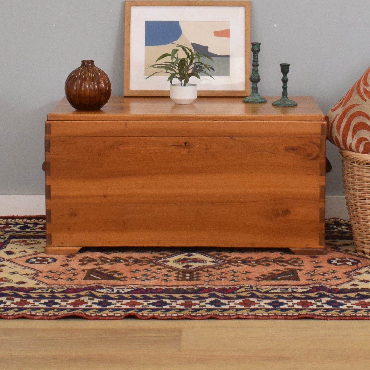 Satinwood Blanket Box