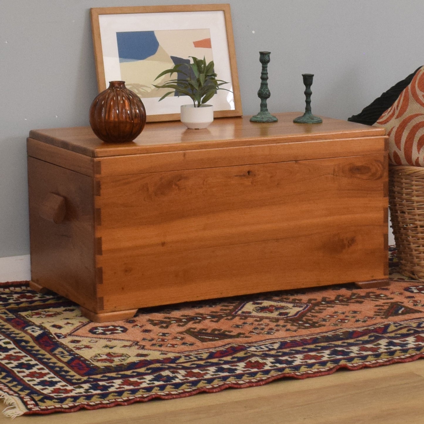 Satinwood Blanket Box
