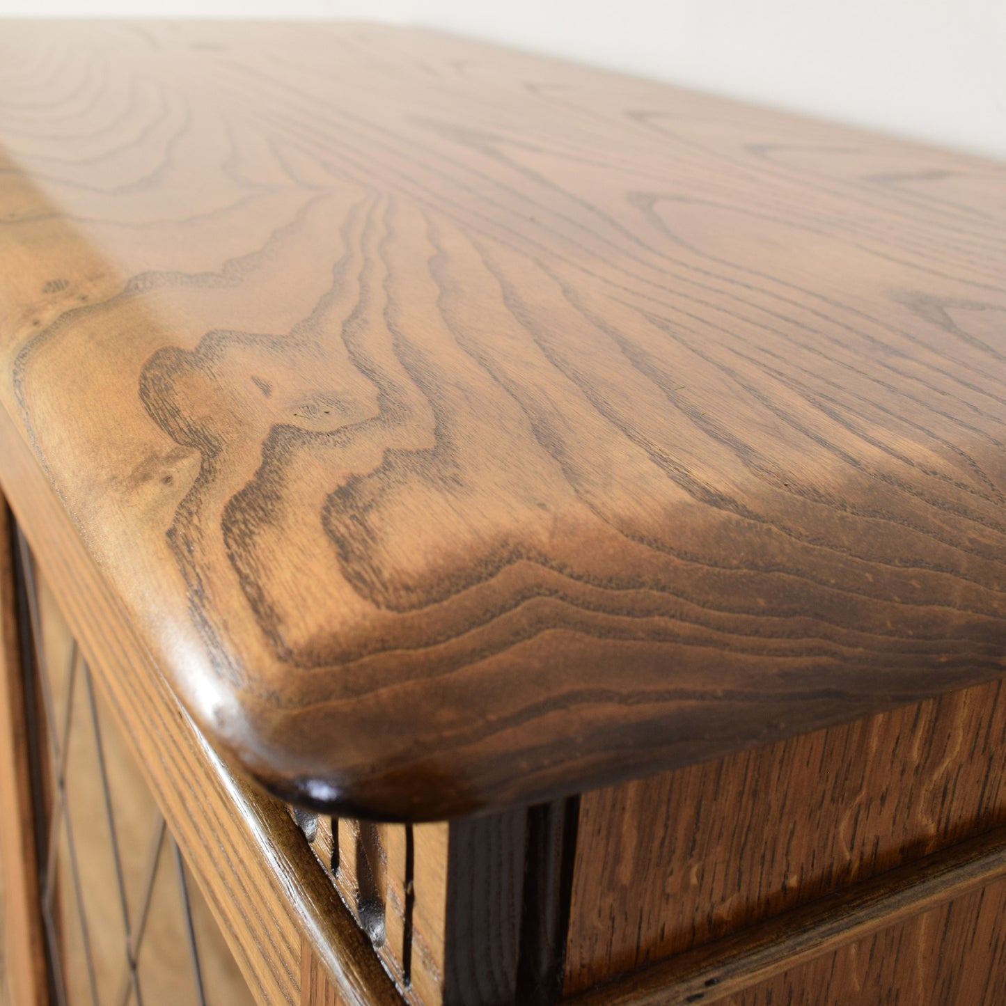 Glazed Oak 'Priory' Bookcase