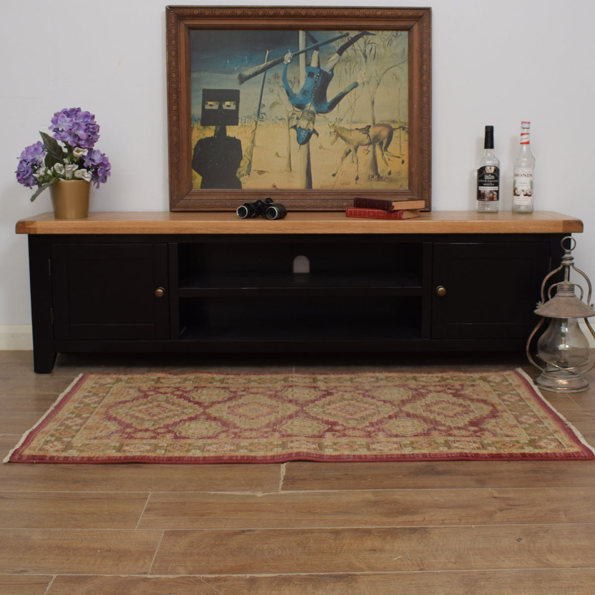 Modern Oak TV Cabinet