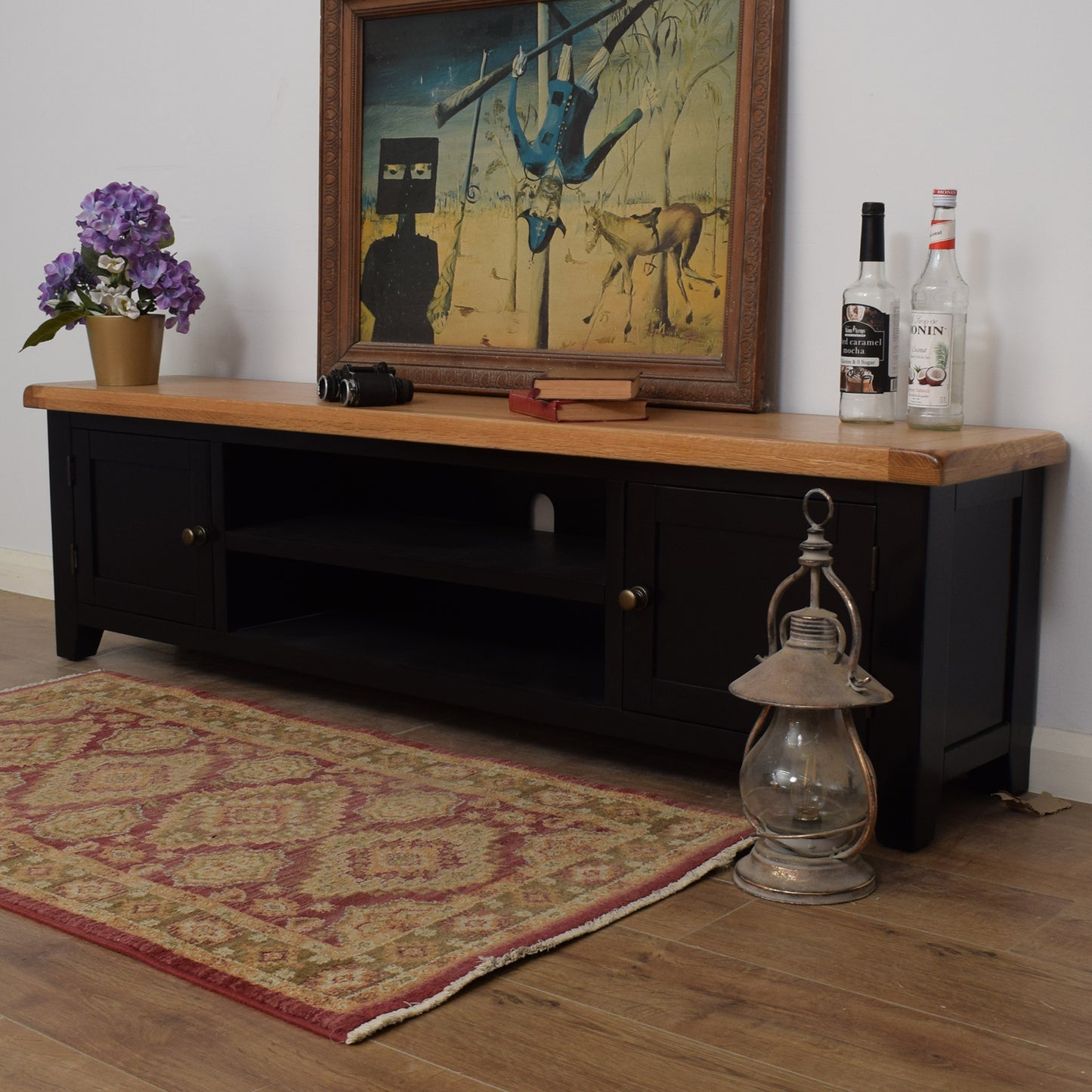 Modern Oak TV Cabinet
