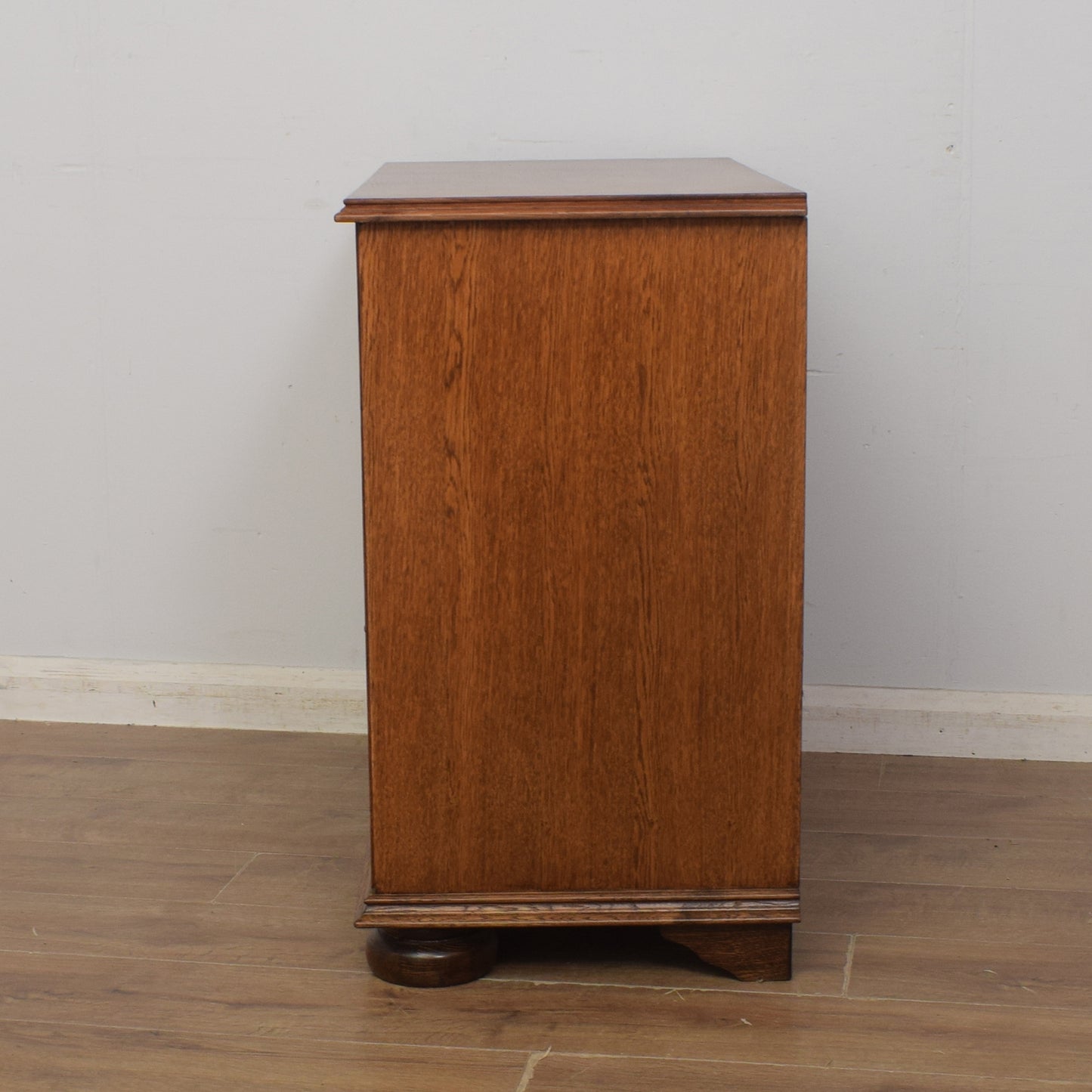 Restored Oak TV Cabinet