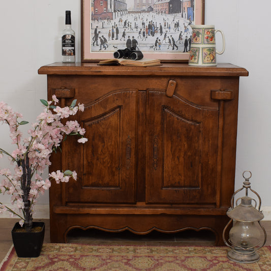 Solid Oak Cabinet