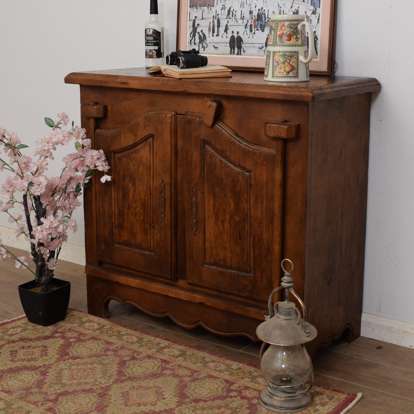 Solid Oak Cabinet