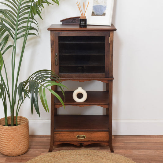 Glazed Mahogany Cabinet