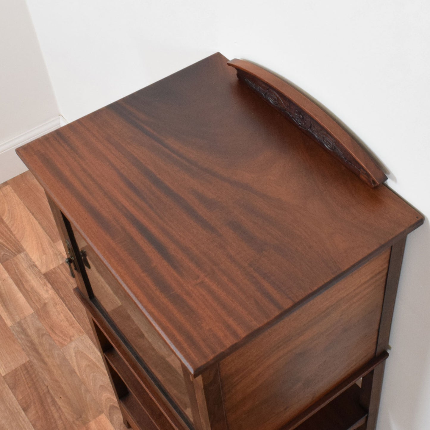 Glazed Mahogany Cabinet