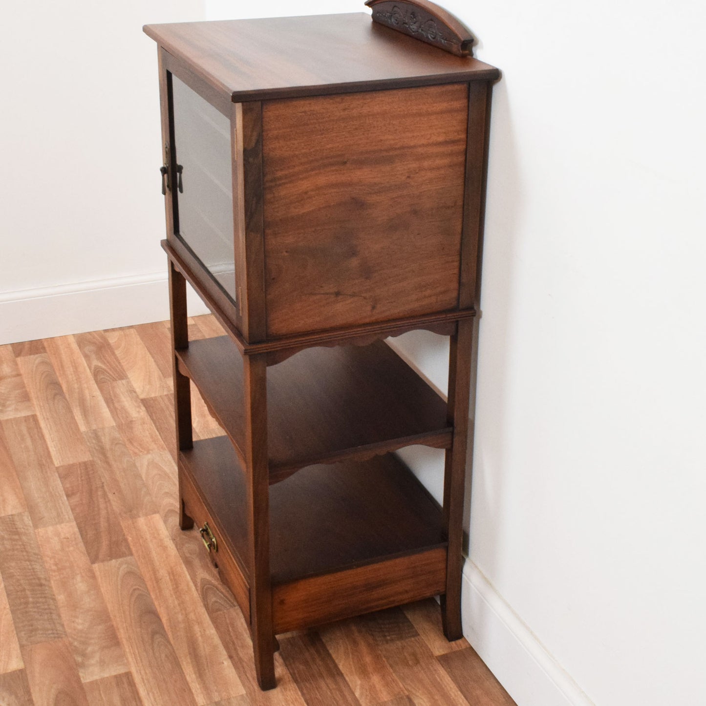 Glazed Mahogany Cabinet