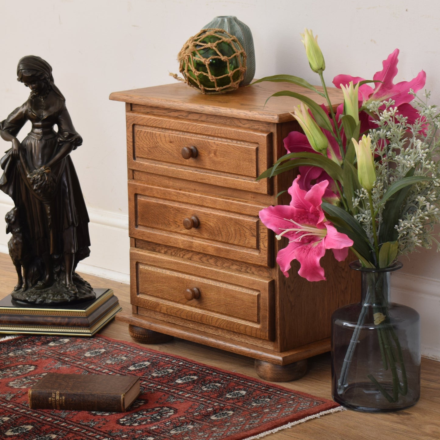 Oak Bedside