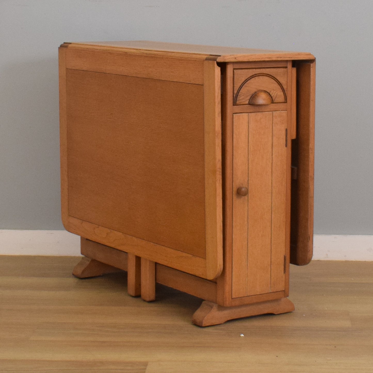 Art-Deco Style Drop Leaf Table