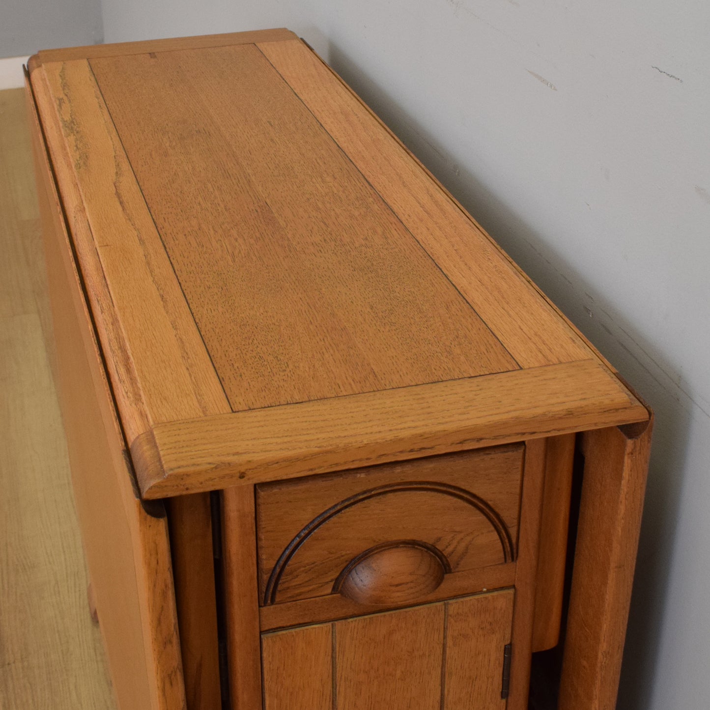 Art-Deco Style Drop Leaf Table