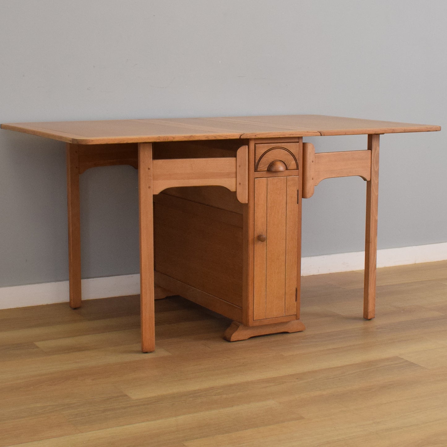 Art-Deco Style Drop Leaf Table