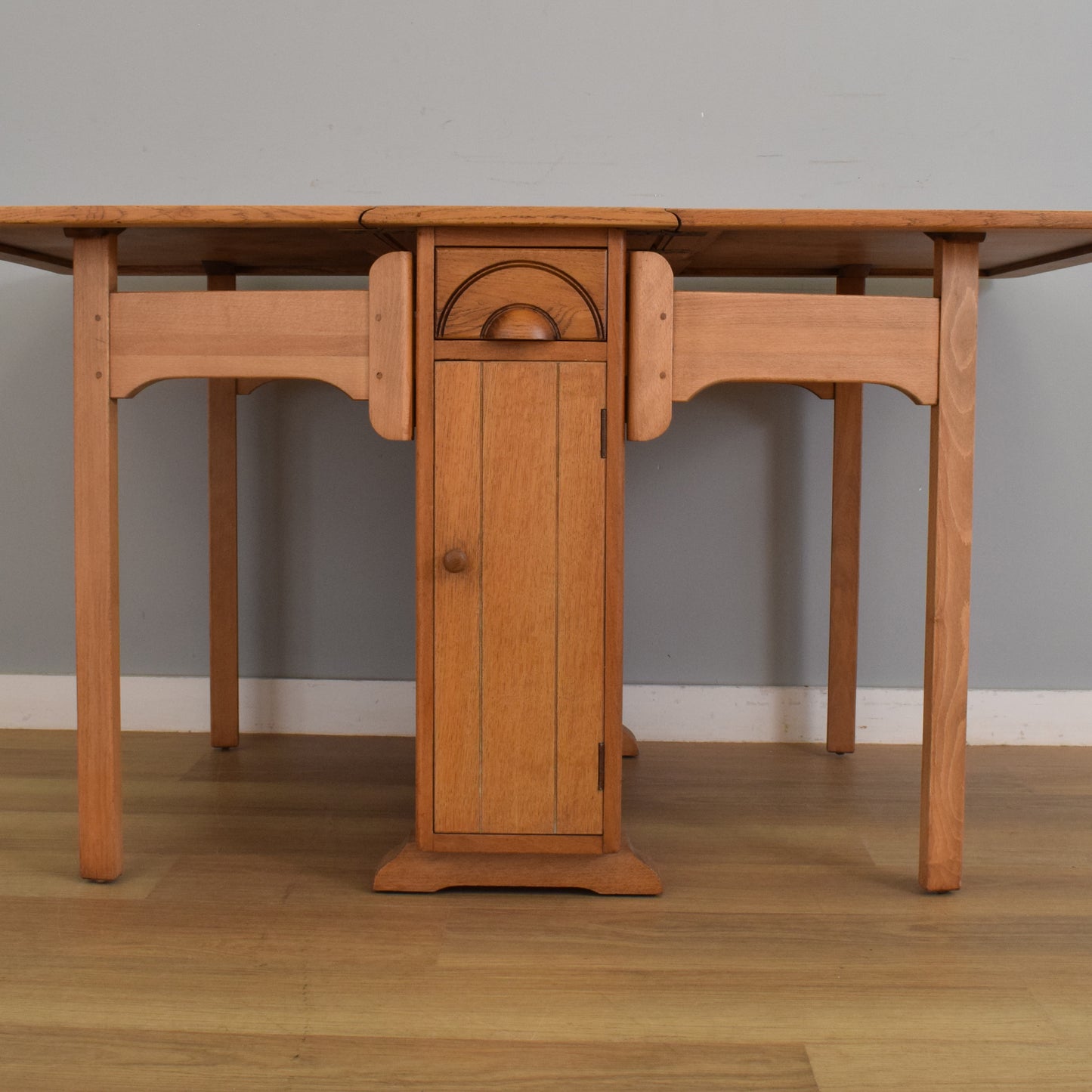 Art-Deco Style Drop Leaf Table