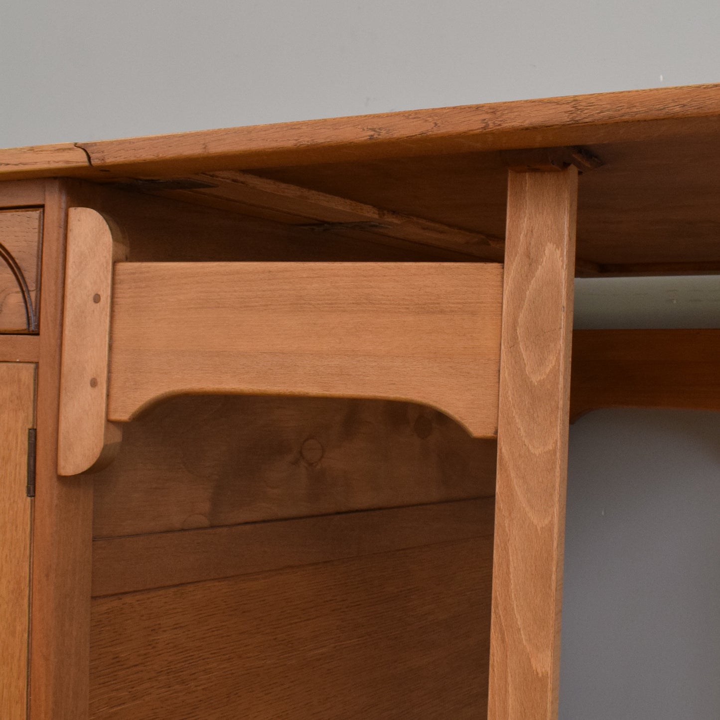 Art-Deco Style Drop Leaf Table