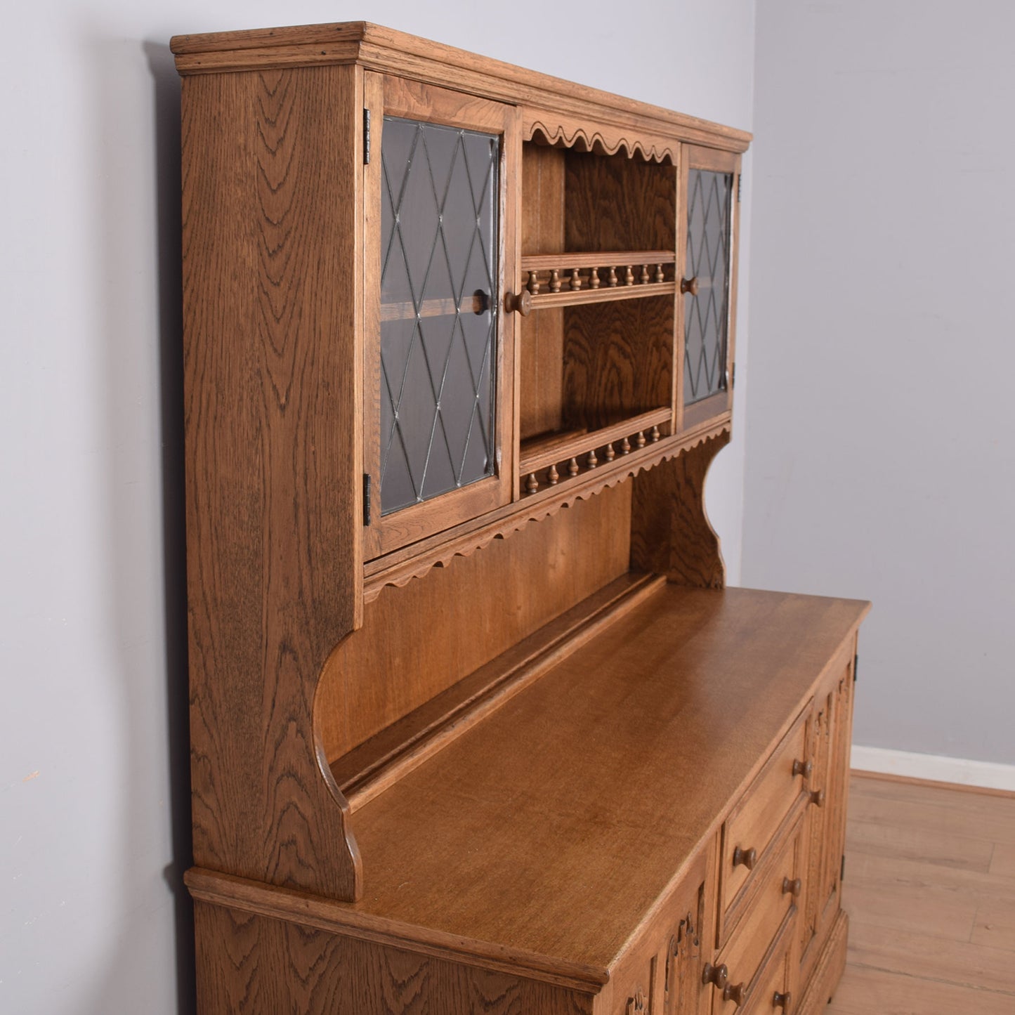 Restored Large Oak Dresser