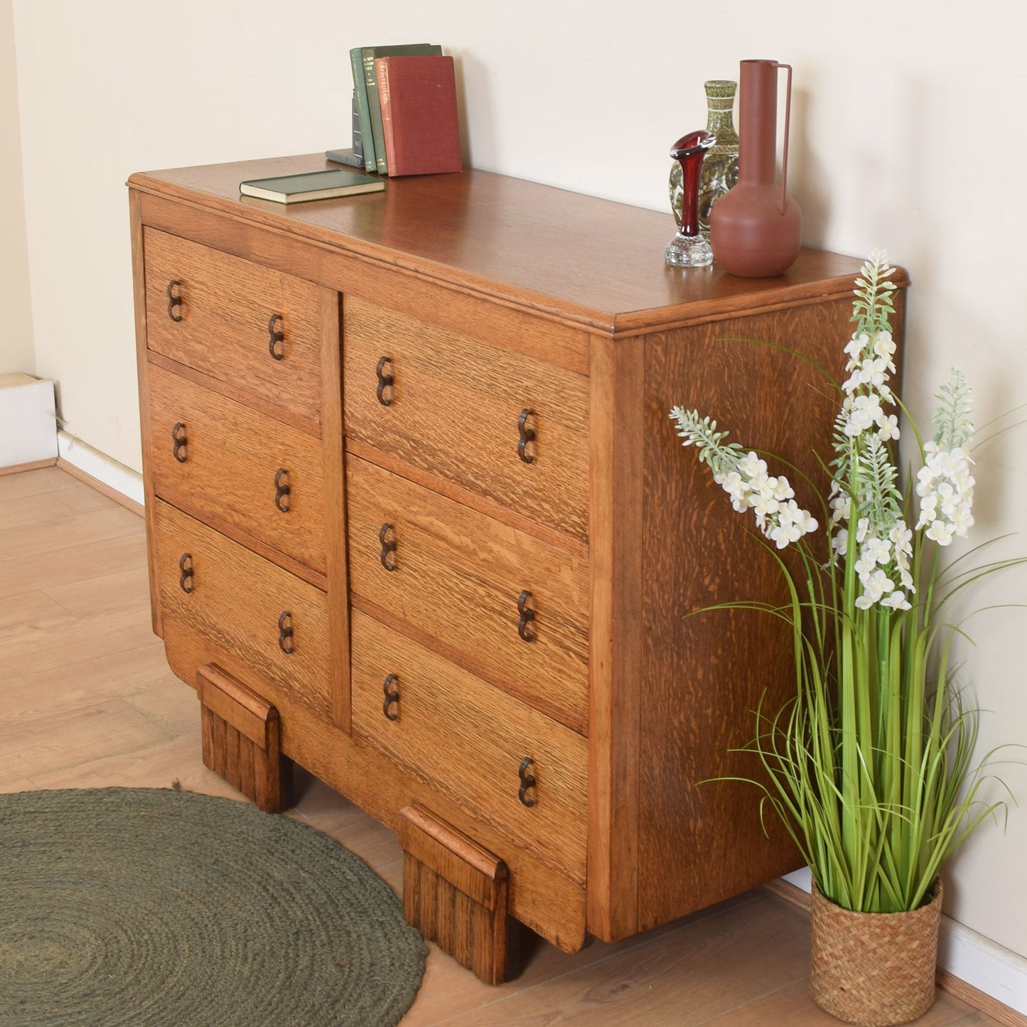 Large Oak Chest of Drawers
