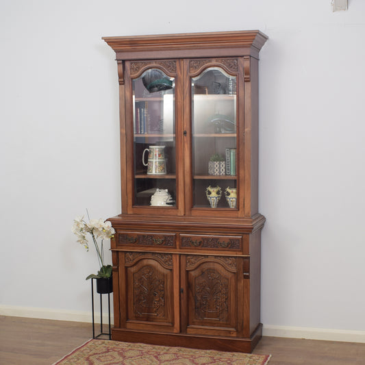 Large Mahogany Glazed Dresser