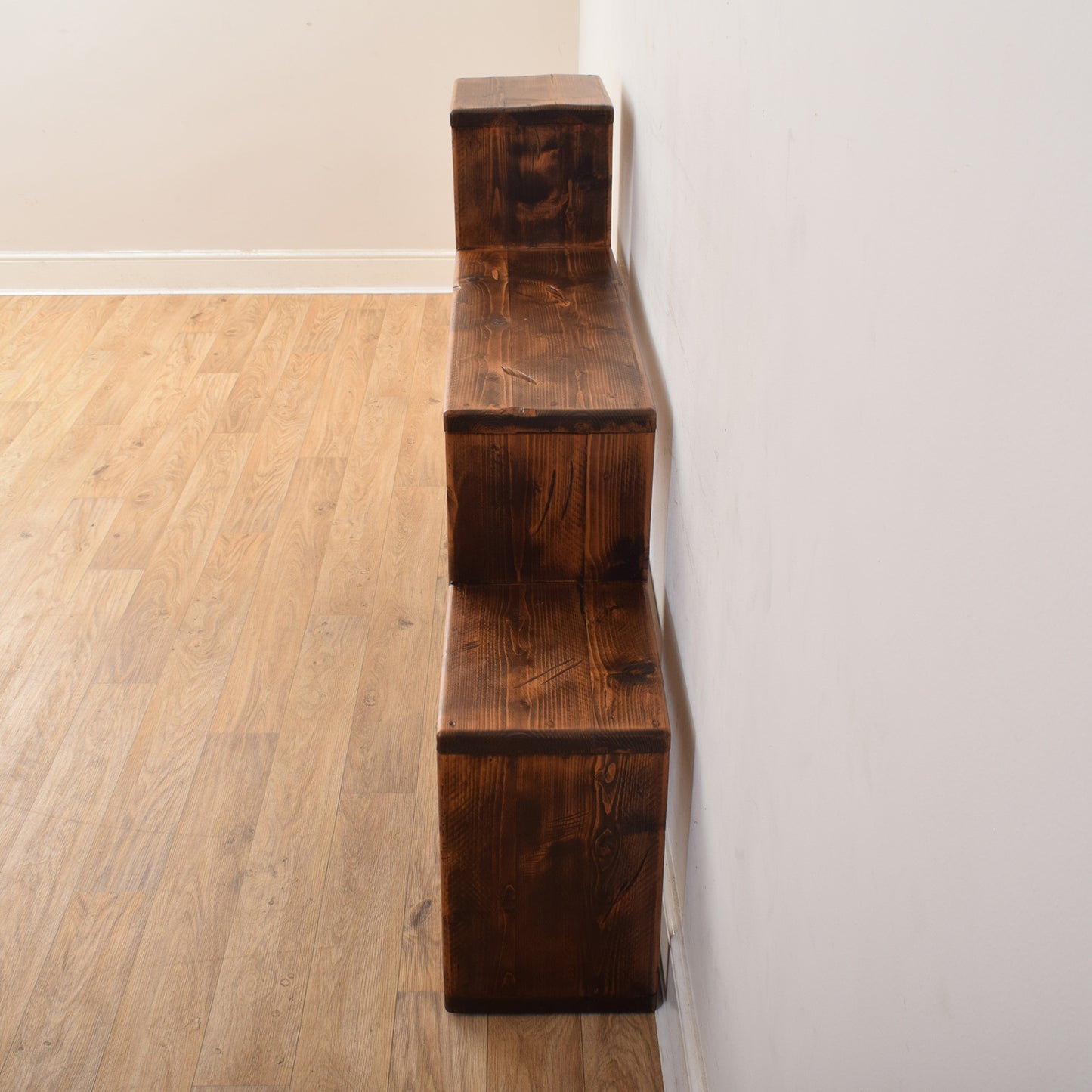Rustic Pine Display Bookcase
