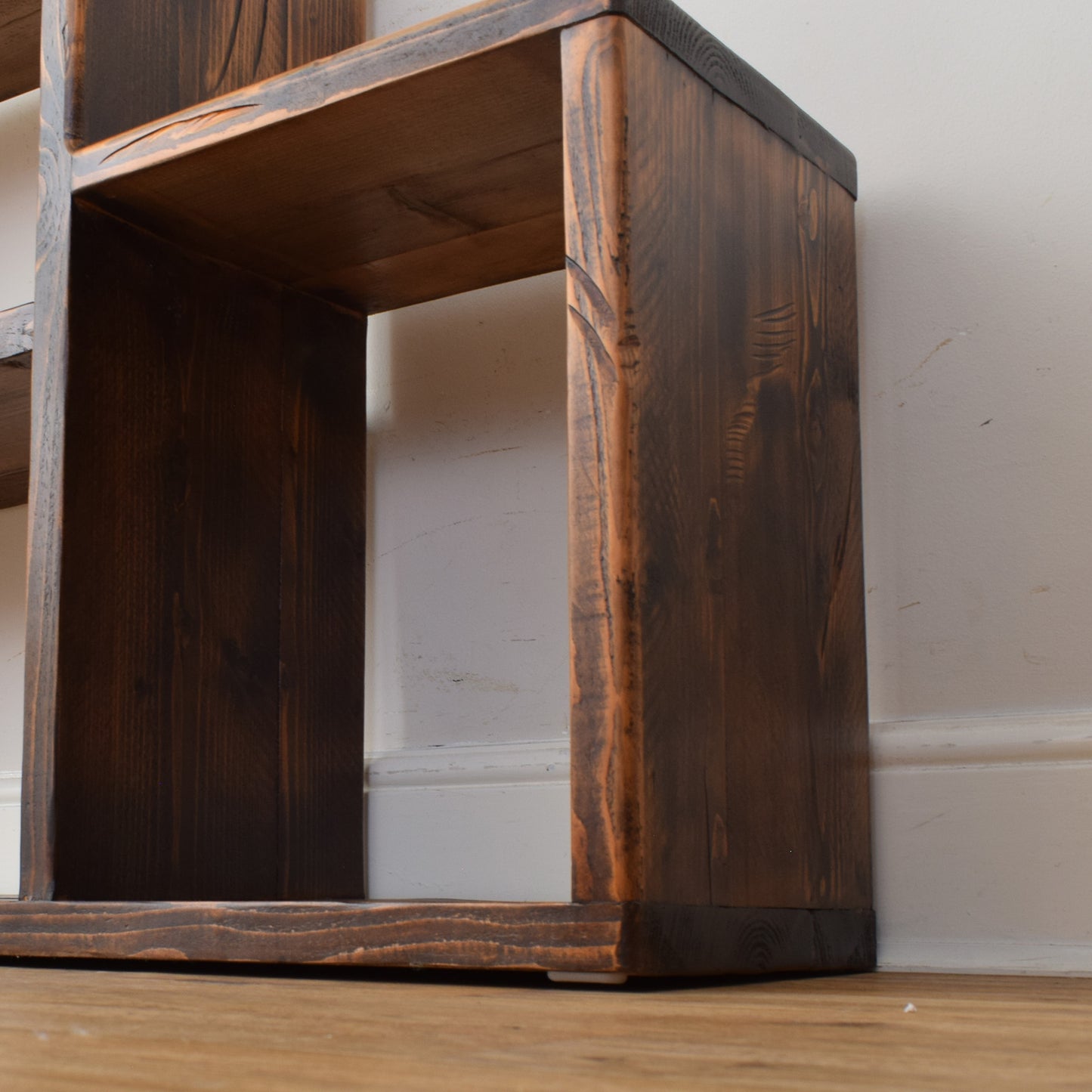 Rustic Pine Display Bookcase