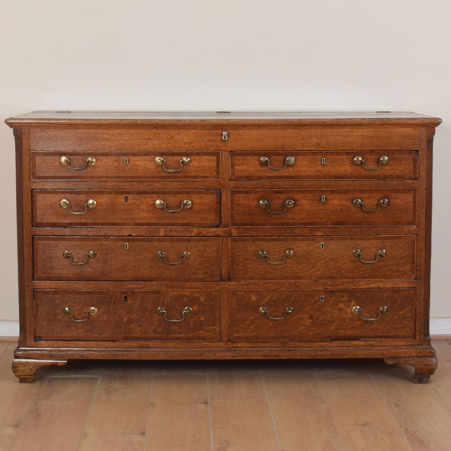Large Oak Mule Chest