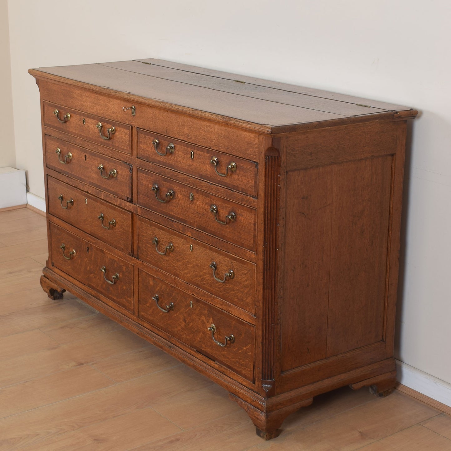 Large Oak Mule Chest