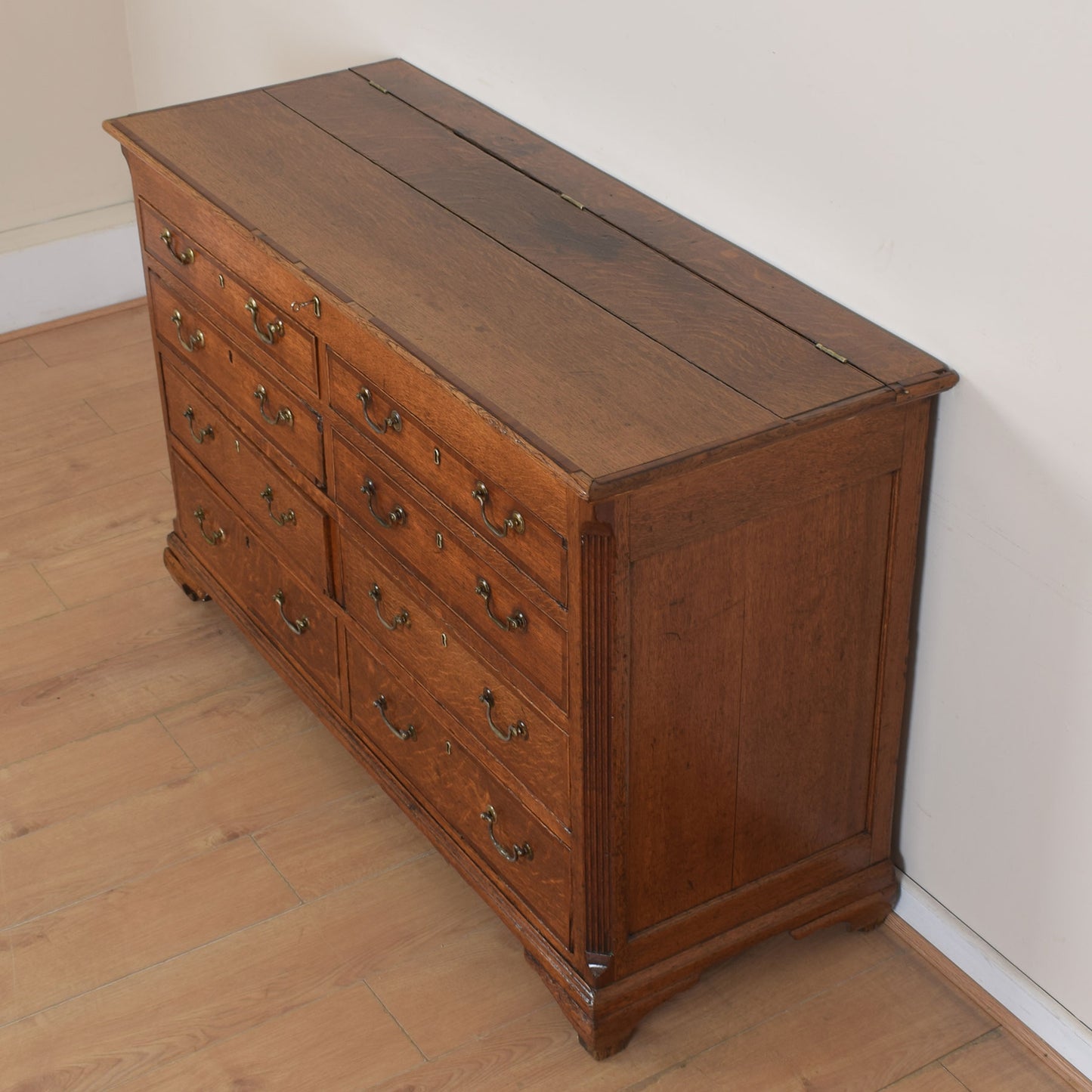 Large Oak Mule Chest