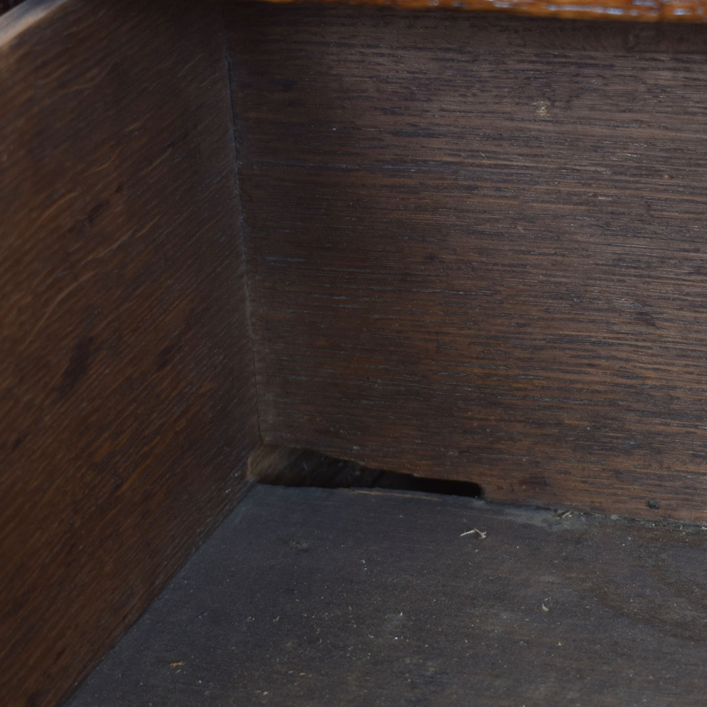 Large Oak Mule Chest