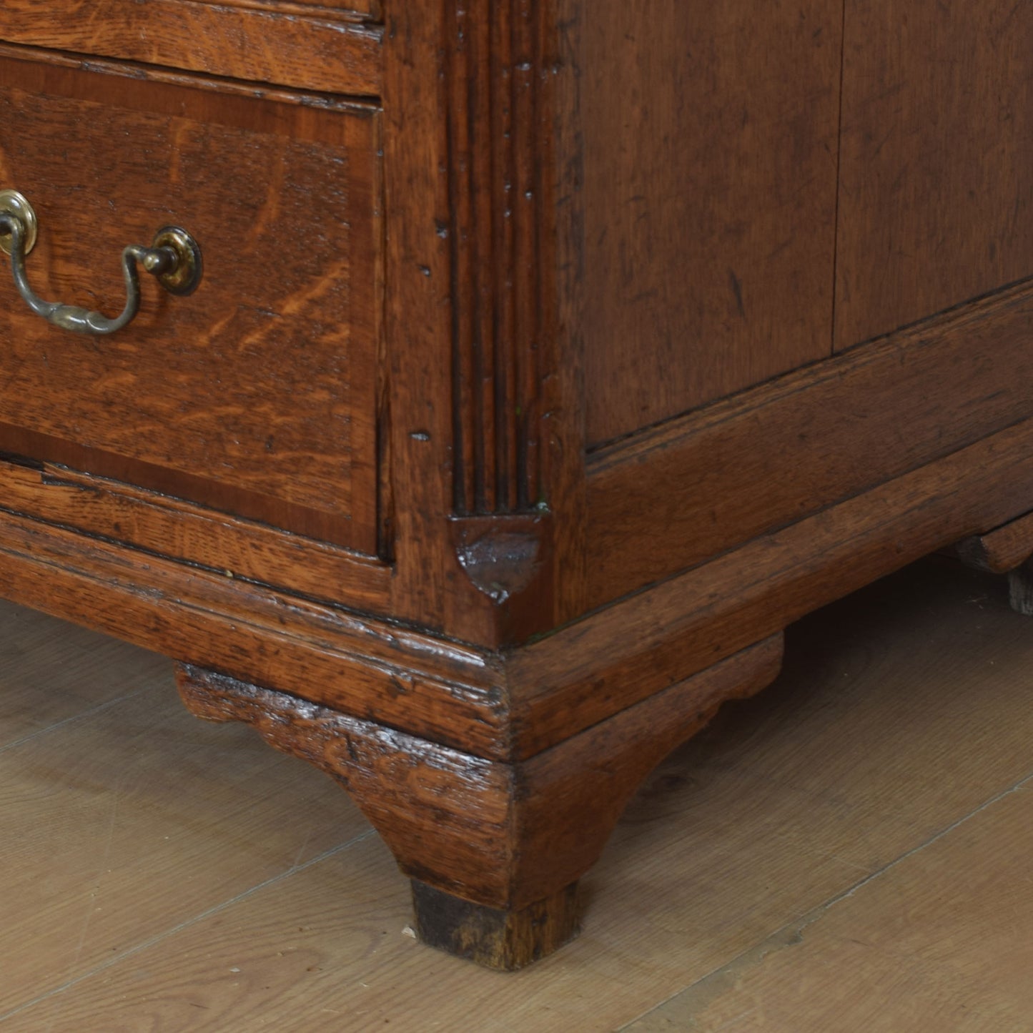 Large Oak Mule Chest