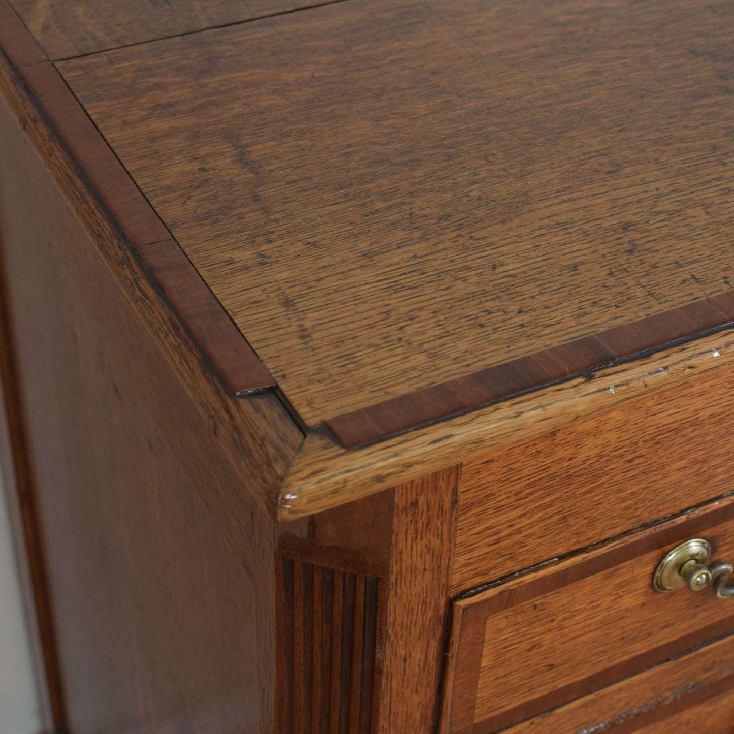 Large Oak Mule Chest