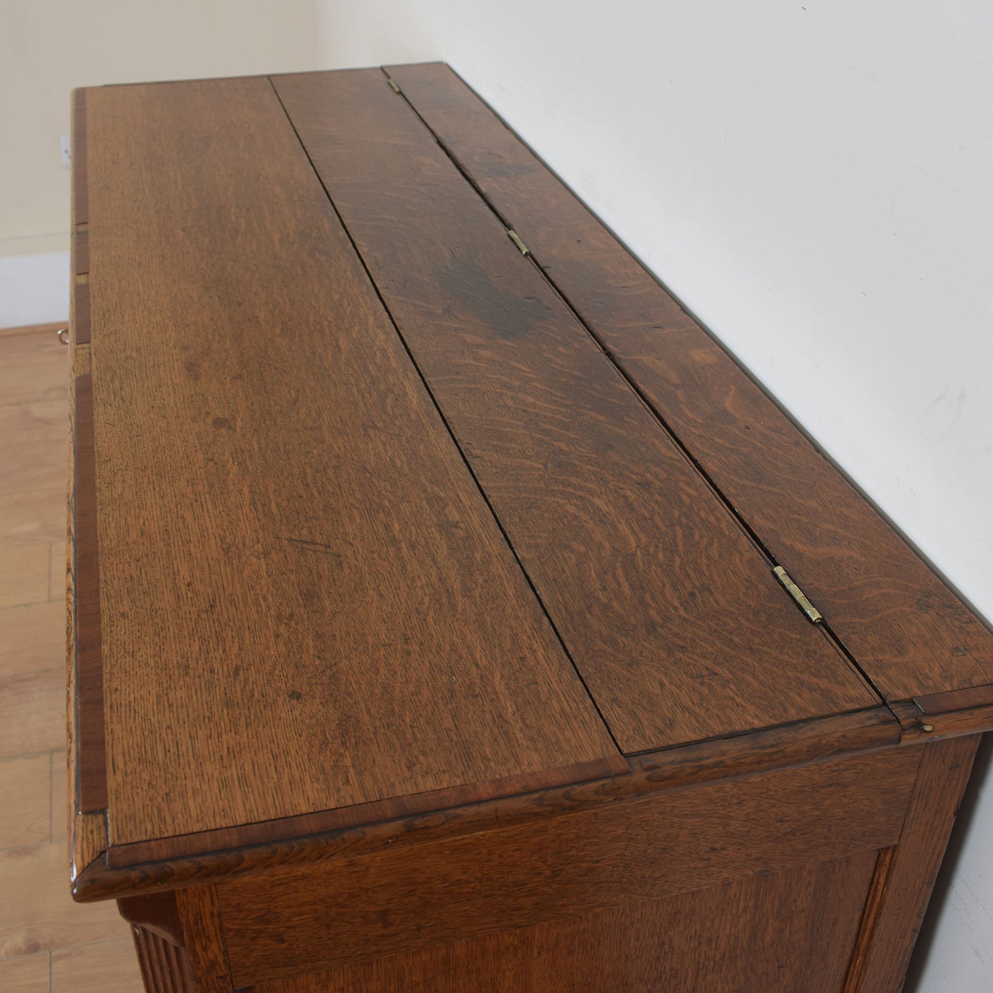 Large Oak Mule Chest