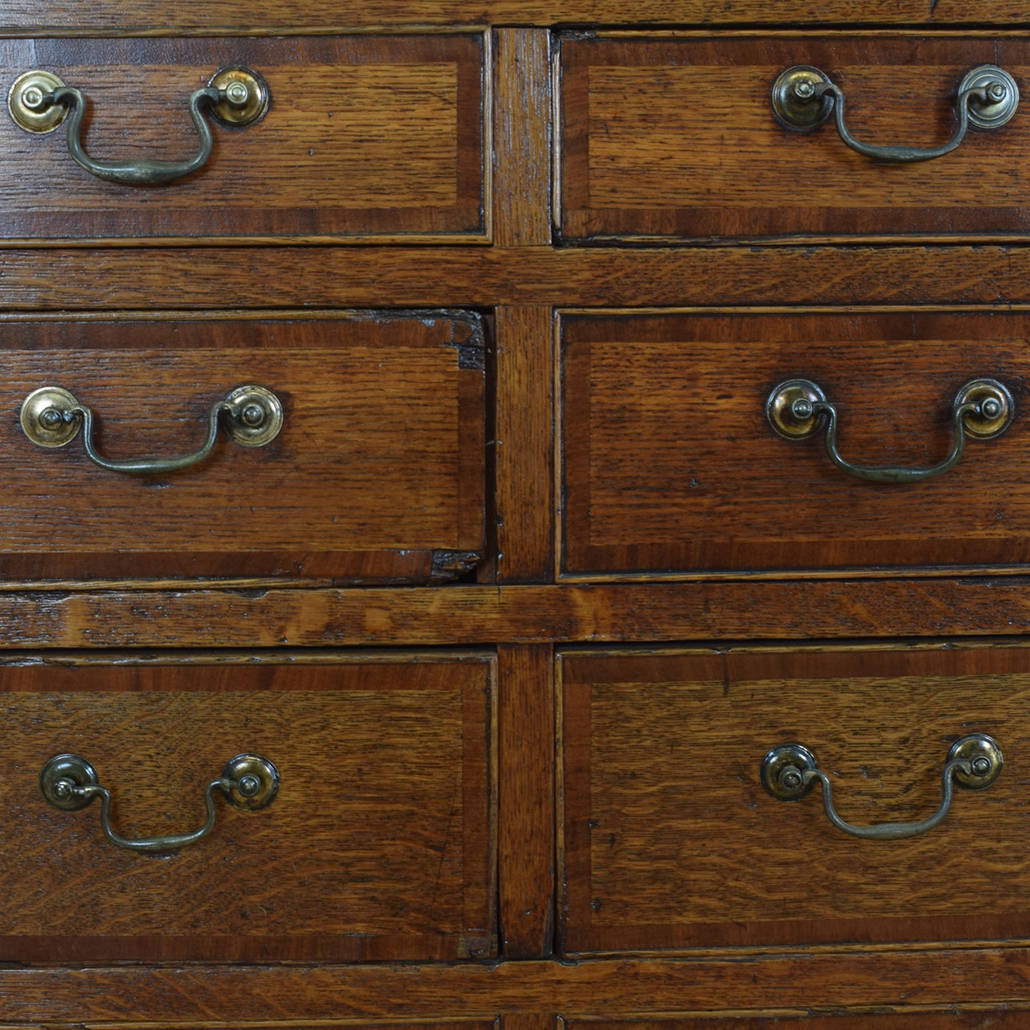 Large Oak Mule Chest