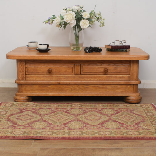 Restored Oak Coffee Table
