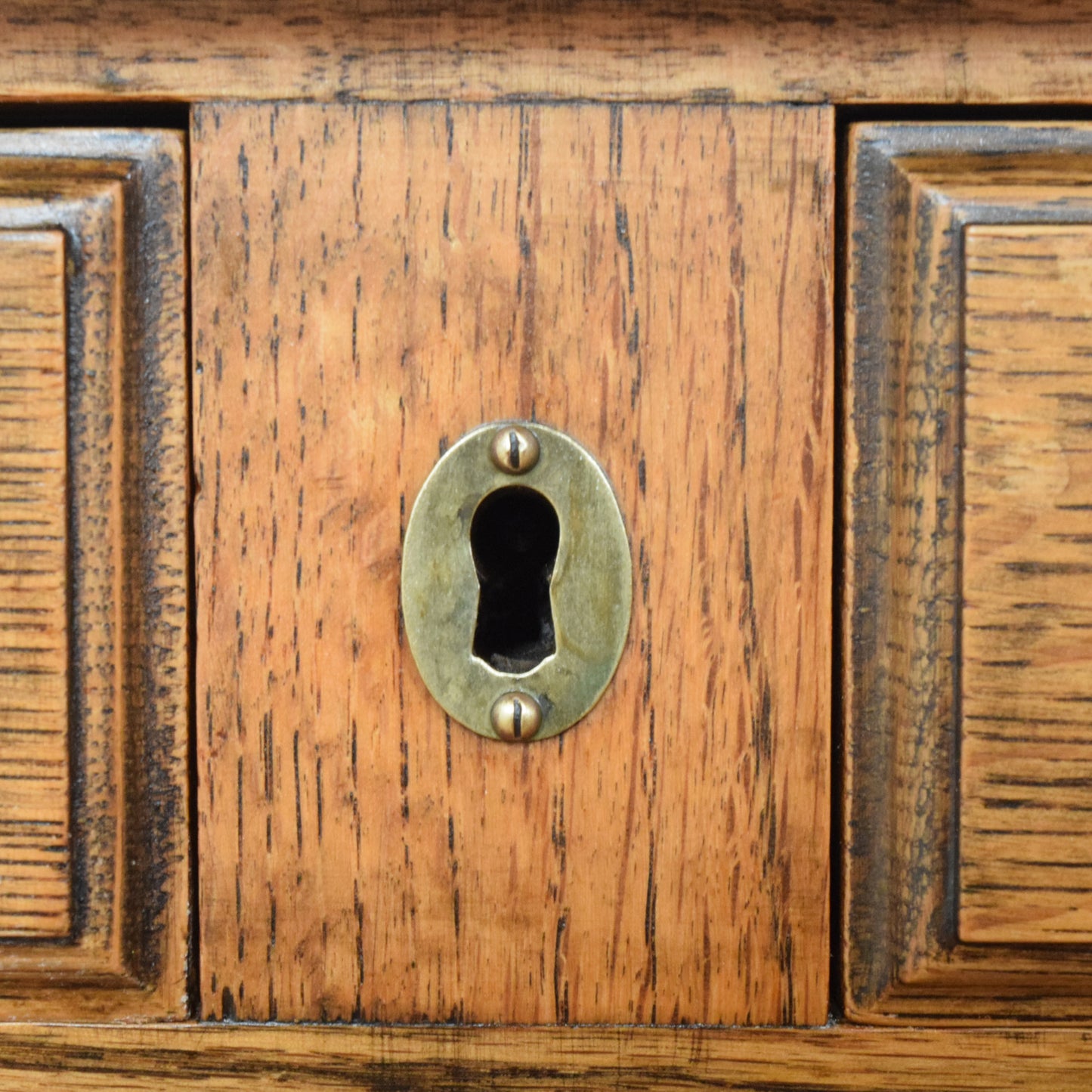 Leather Top Pedestal Desk