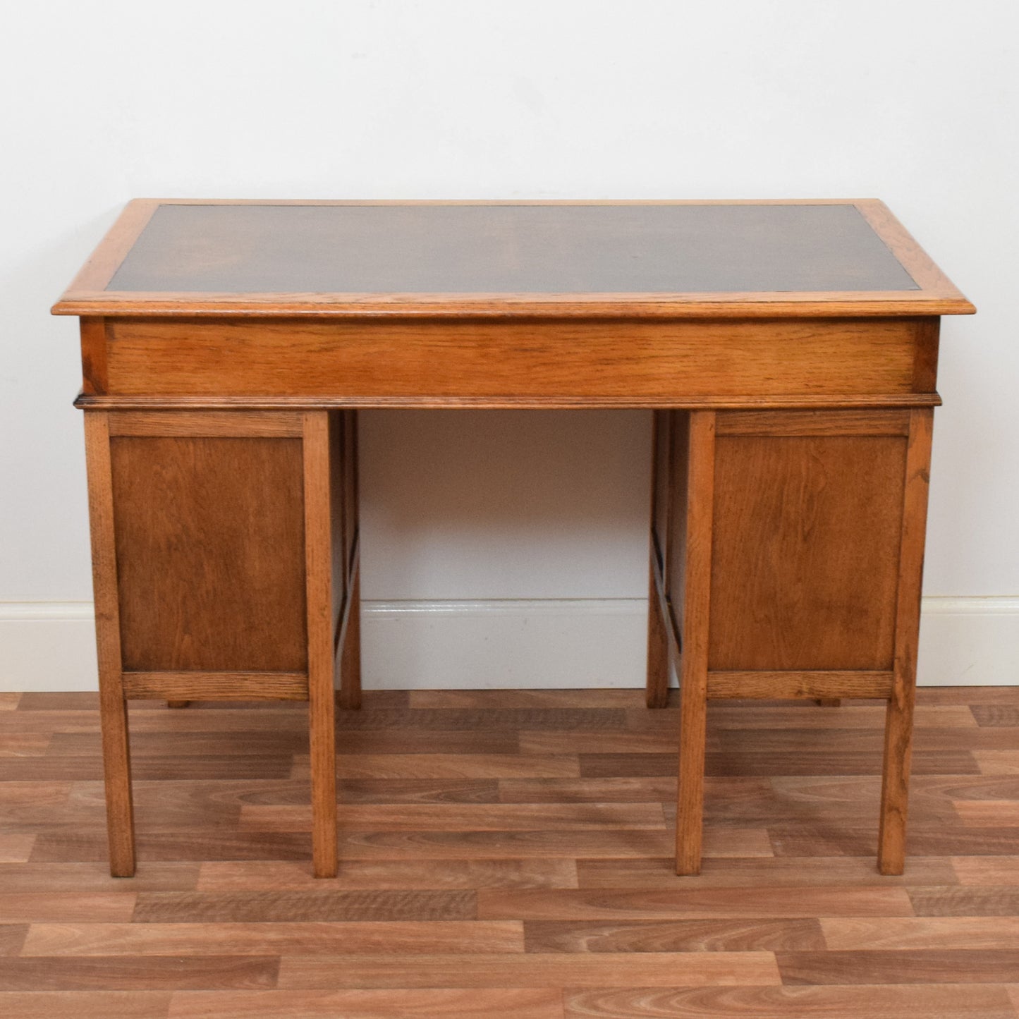 Leather Top Pedestal Desk