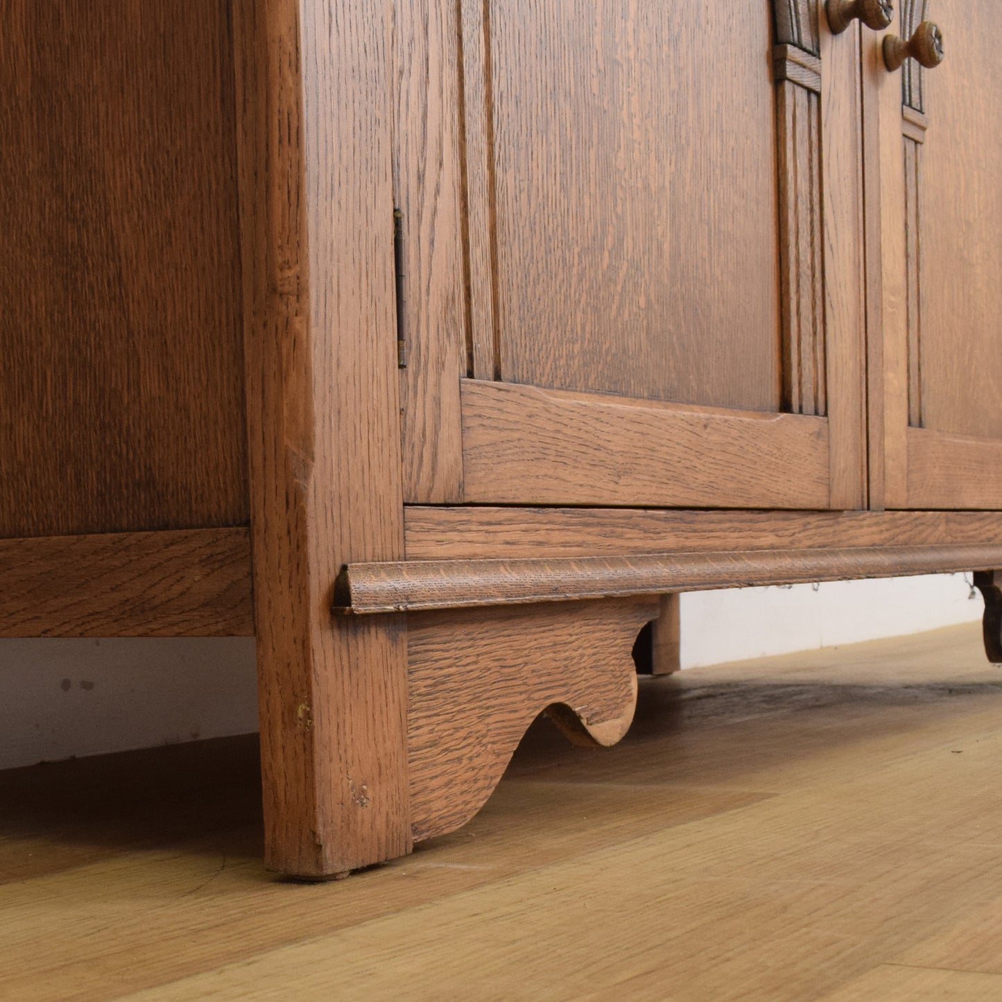 Restored Oak Court Cabinet