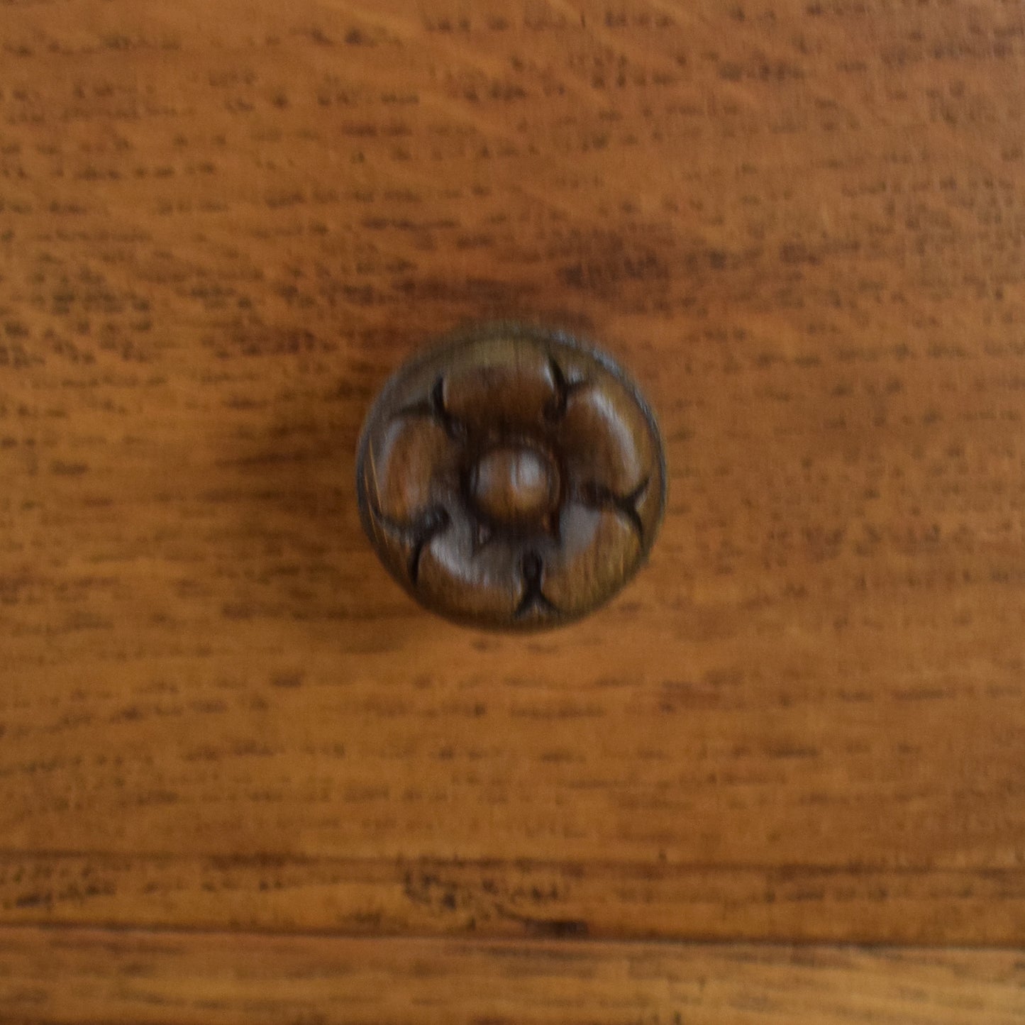 Restored Oak Court Cabinet