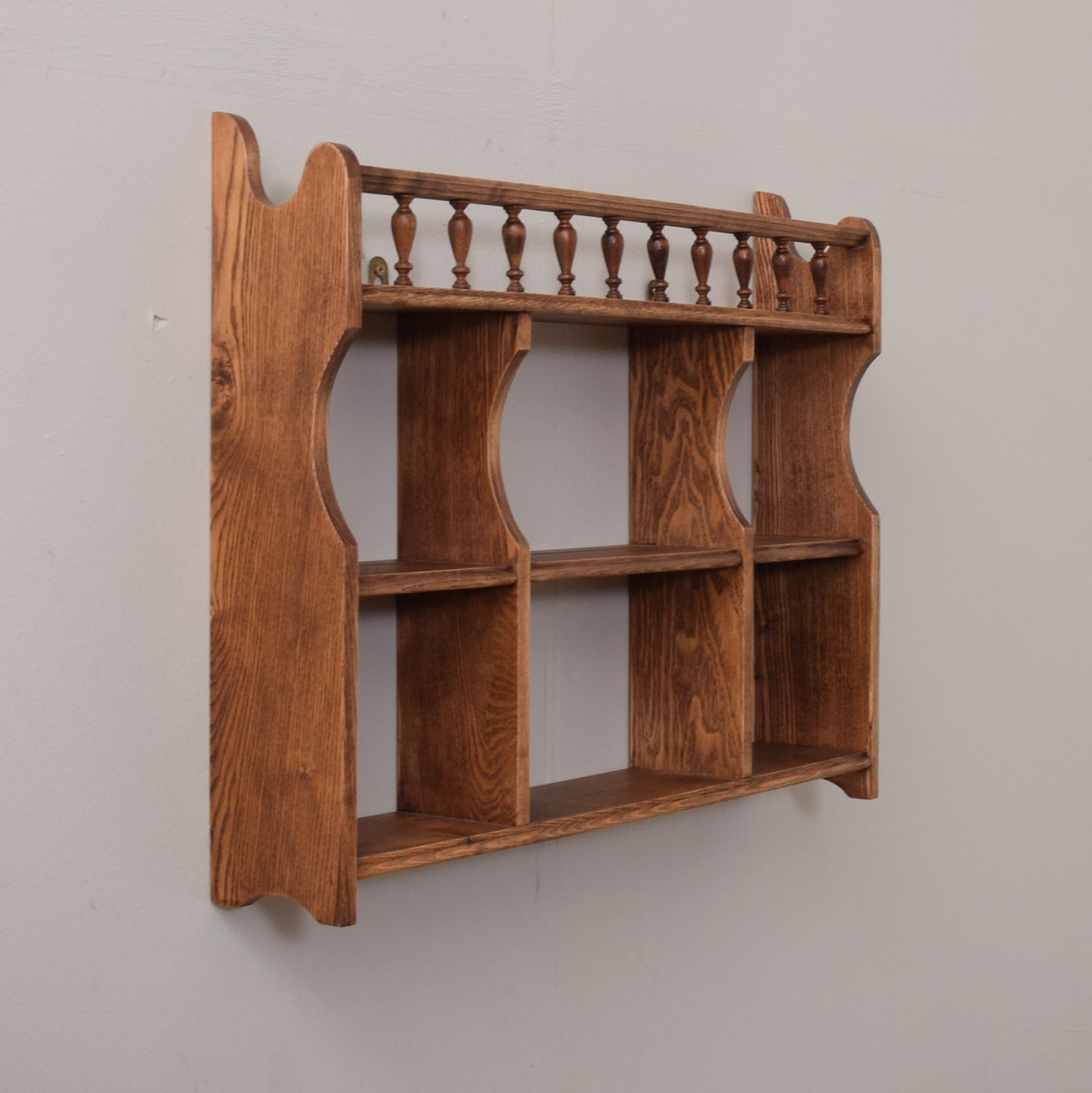 Restored Oak Spice Rack