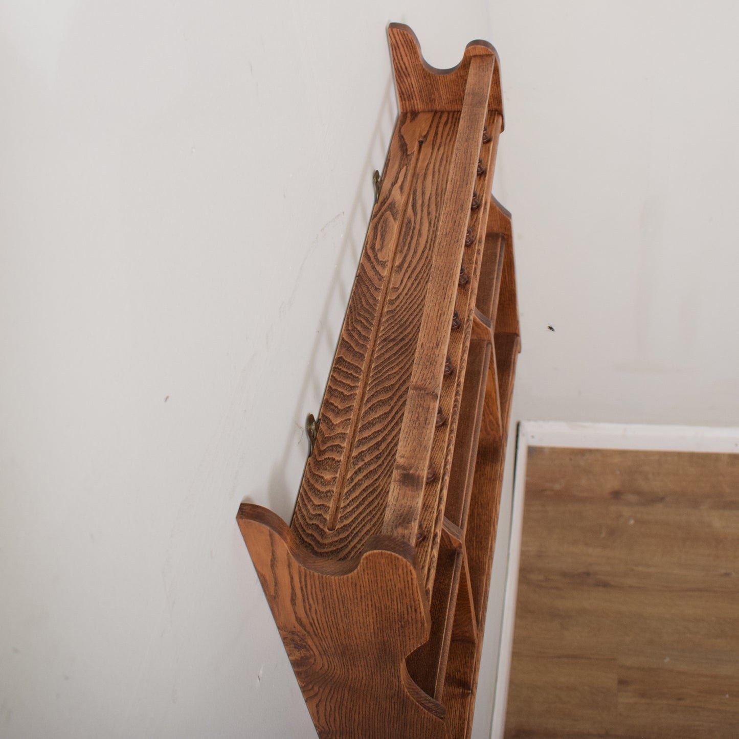 Restored Oak Spice Rack