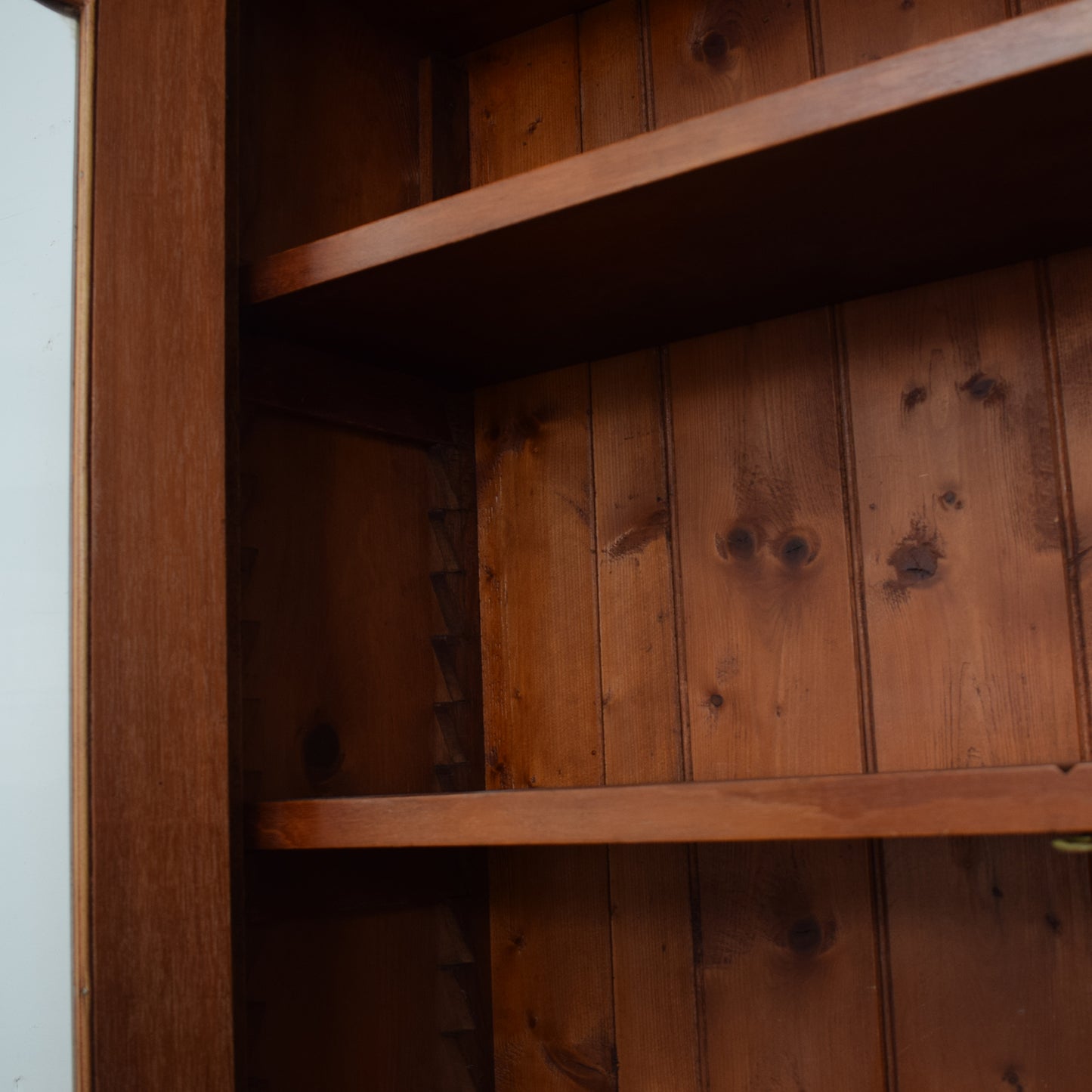 Glazed Mahogany Bookcase / Dresser