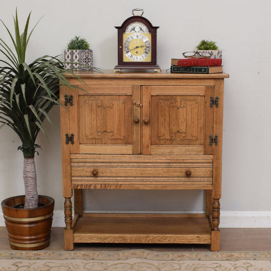 Small Oak Sideboard