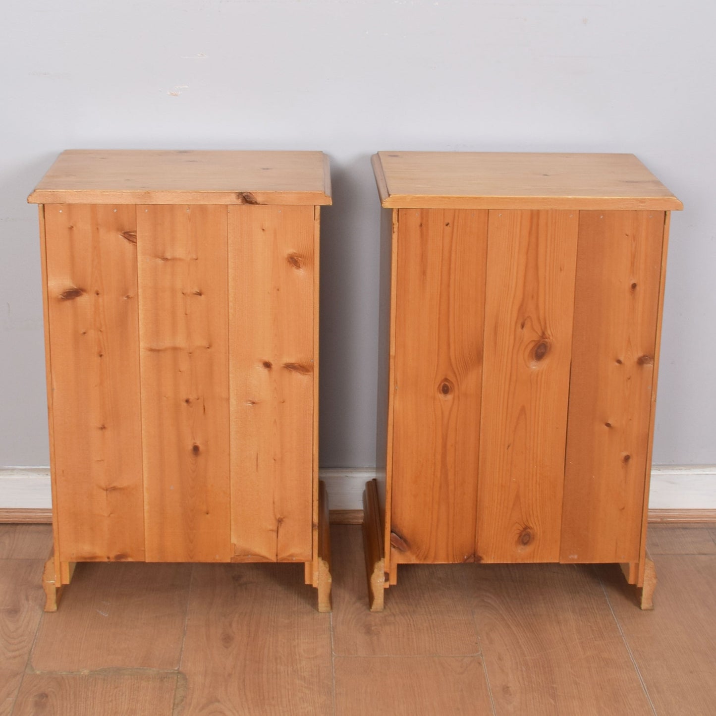 Pair of Pine Bedsides