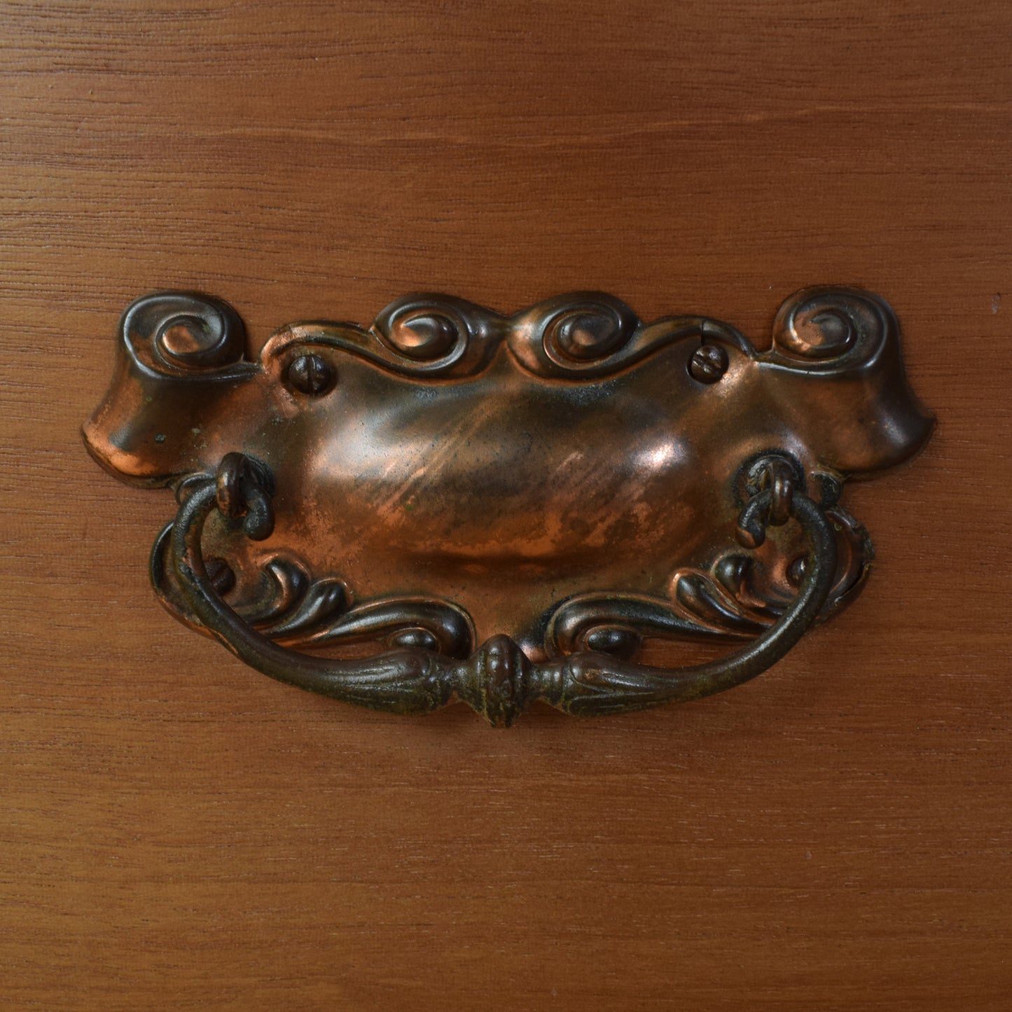 Mahogany Mirrored Wardrobe