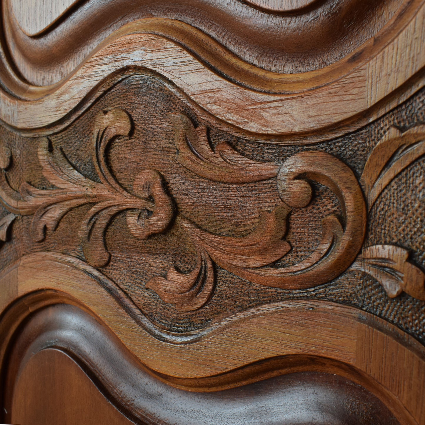 Mahogany Mirrored Wardrobe