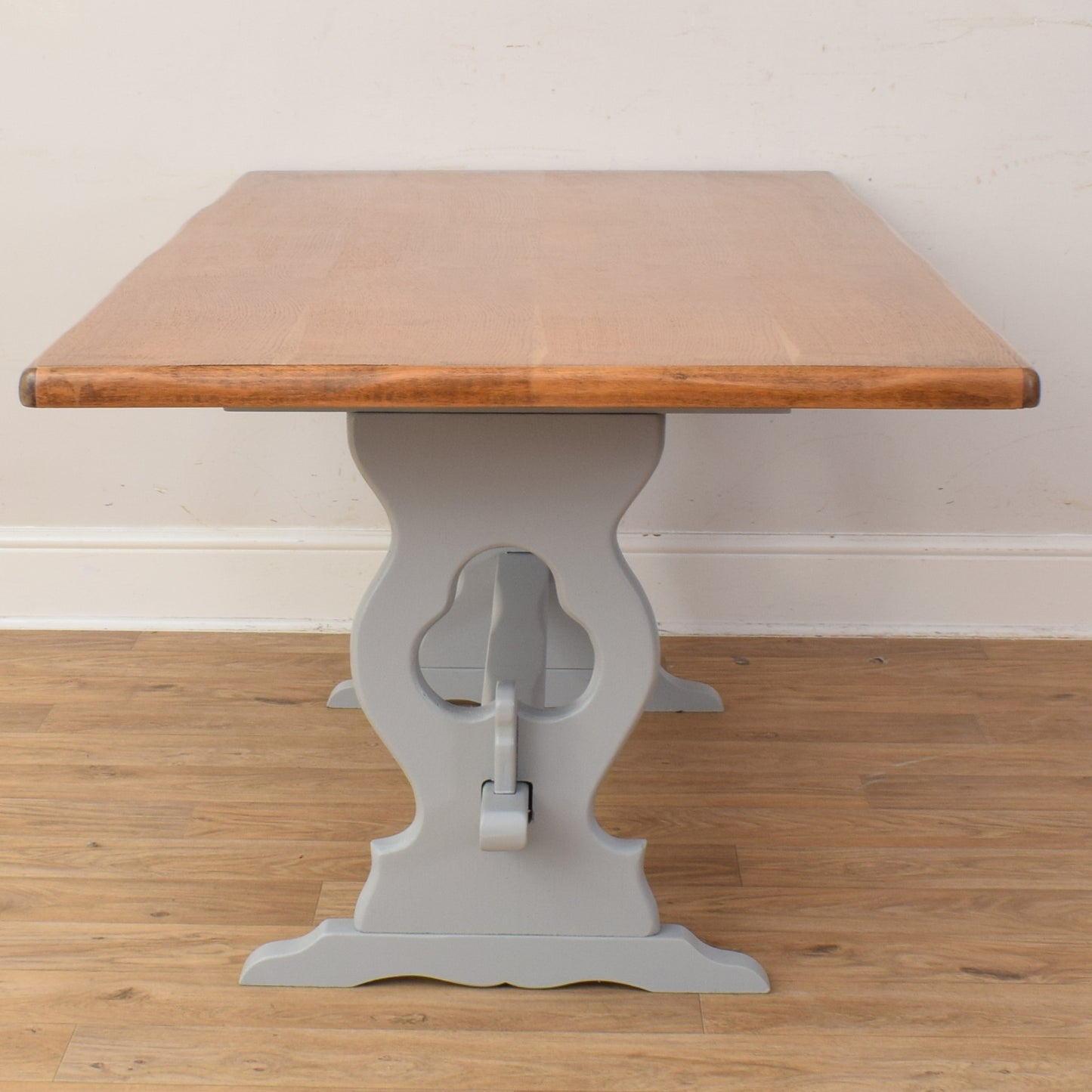 Painted Table And Six Chairs