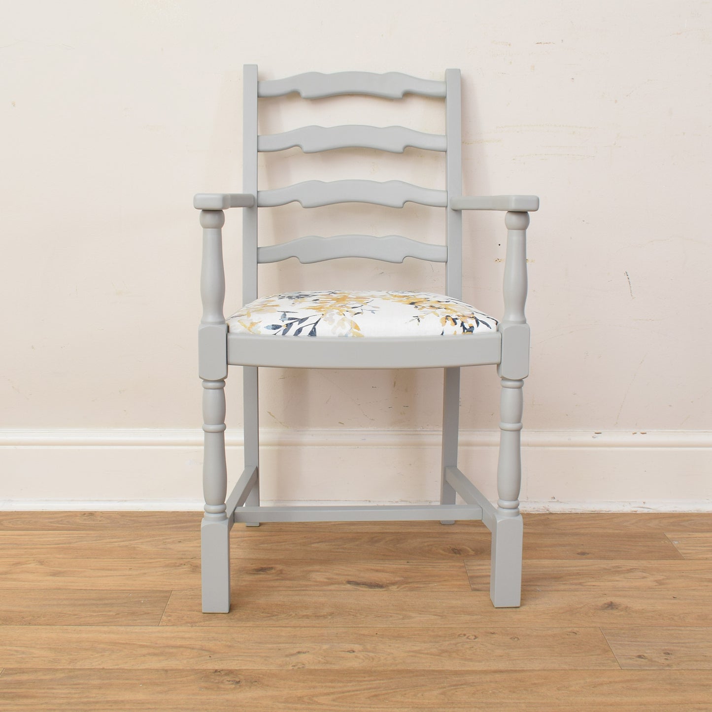 Painted Table And Six Chairs