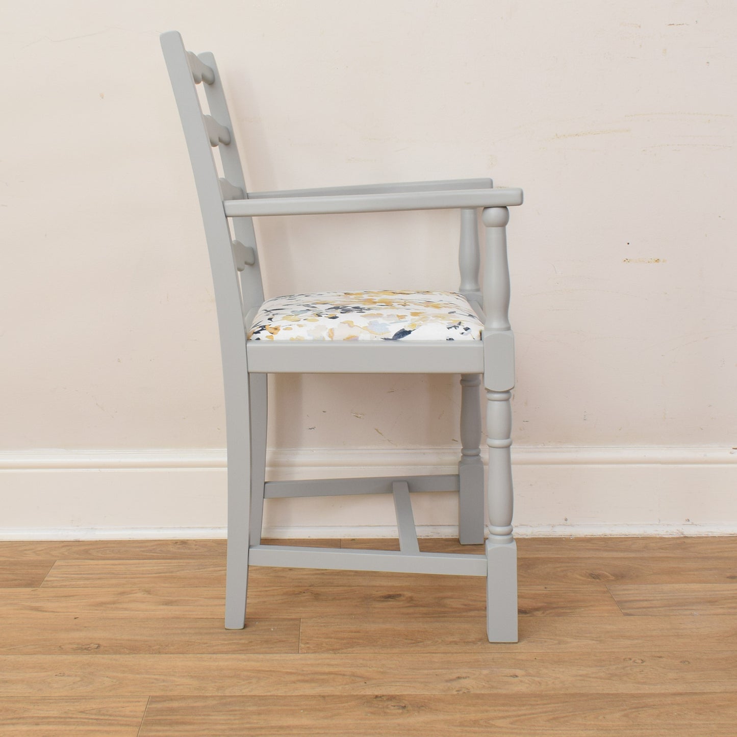 Painted Table And Six Chairs