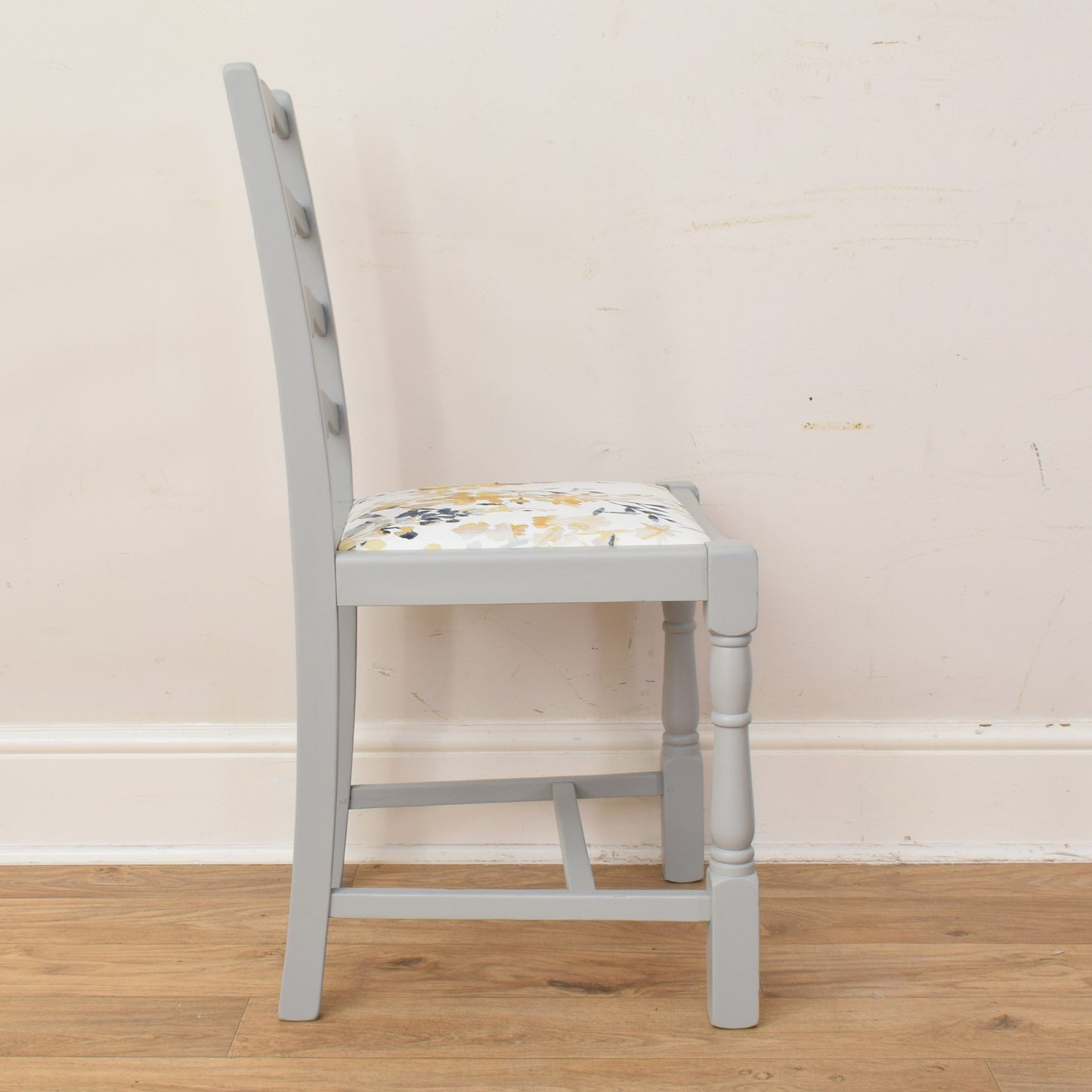 Painted Table And Six Chairs